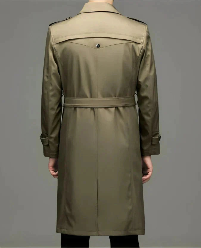 Trenchcoat - Zweireiher - Mittellang - Herrenjacke - Herbstjacke-HauteBerlin