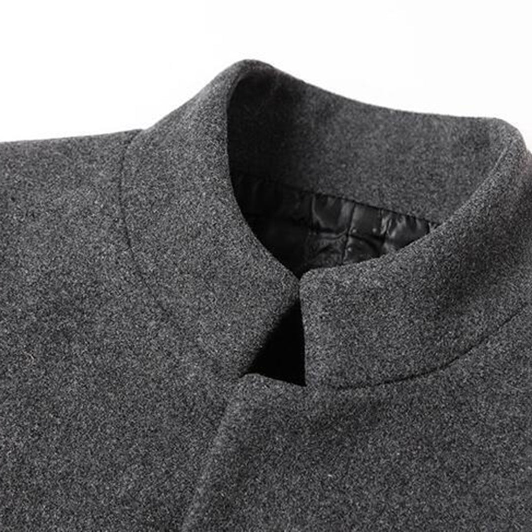 Trenchcoat aus Wolle - Einreihig - Mittellang - Trenchcoat - Herrenjacken-HauteBerlin