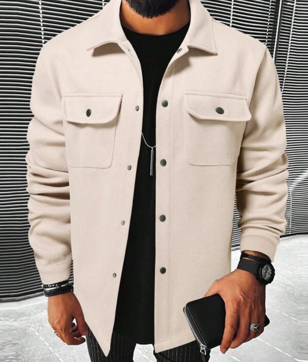 Überhemd | Warm | Button-Up | Hemdjacke | Herrenhemden-HauteBerlin