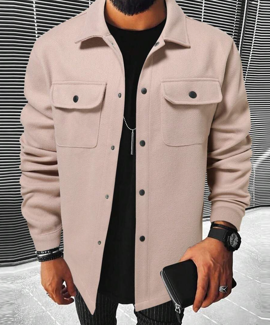 Überhemd | Warm | Button-Up | Hemdjacke | Herrenhemden-HauteBerlin