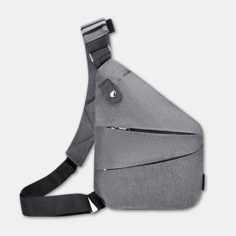 Umhängetasche – verstellbar – diebstahlsicher – Brustbeutel – Herrentaschen-HauteBerlin