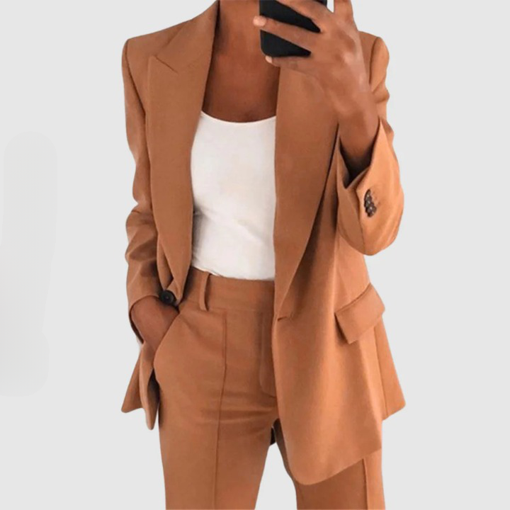 Blazer und Hose Set | Formal | High Waist | Blazer Set | Damen Set Co-Ord