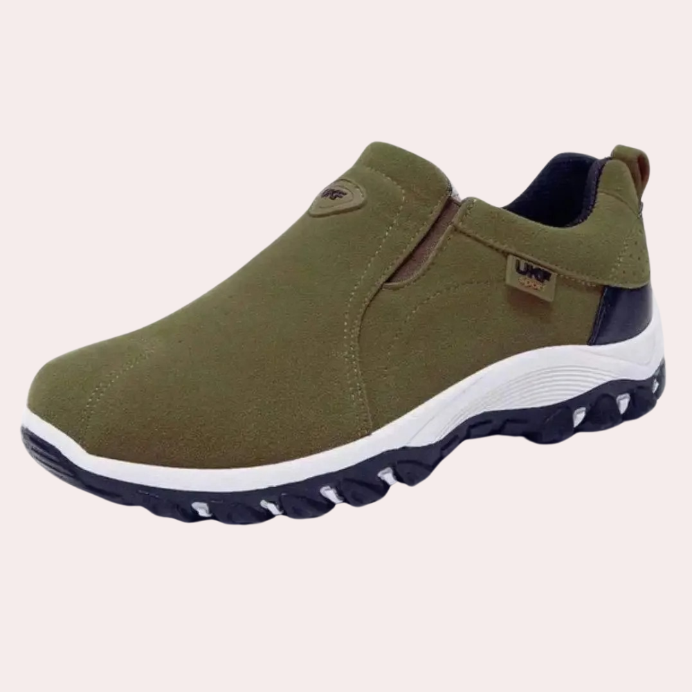 Walking-Schuhe – Herren-Orthopädieschuhe mit Gummisohle zum Hineinschlüpfen-HauteBerlin