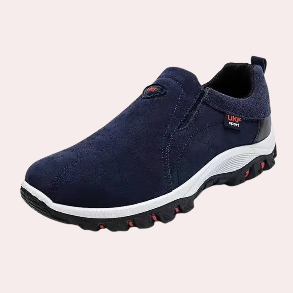 Walking-Schuhe – Herren-Orthopädieschuhe mit Gummisohle zum Hineinschlüpfen-HauteBerlin