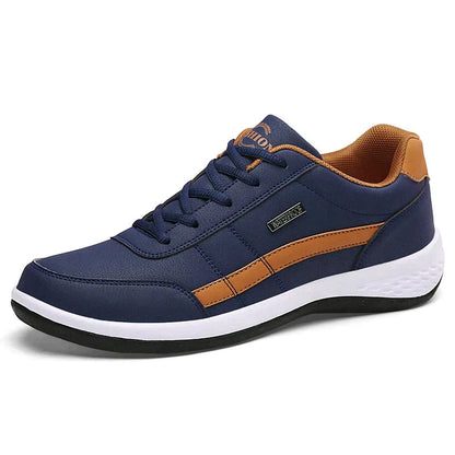 Walking-Schuhe – Schnürschuhe – Orthopädisch – Herren-Sneaker – Turnschuhe-HauteBerlin