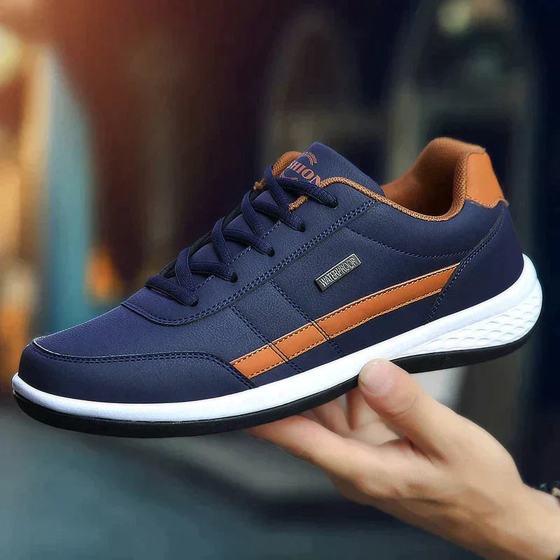 Walking-Schuhe – Schnürschuhe – Orthopädisch – Herren-Sneaker – Turnschuhe-HauteBerlin