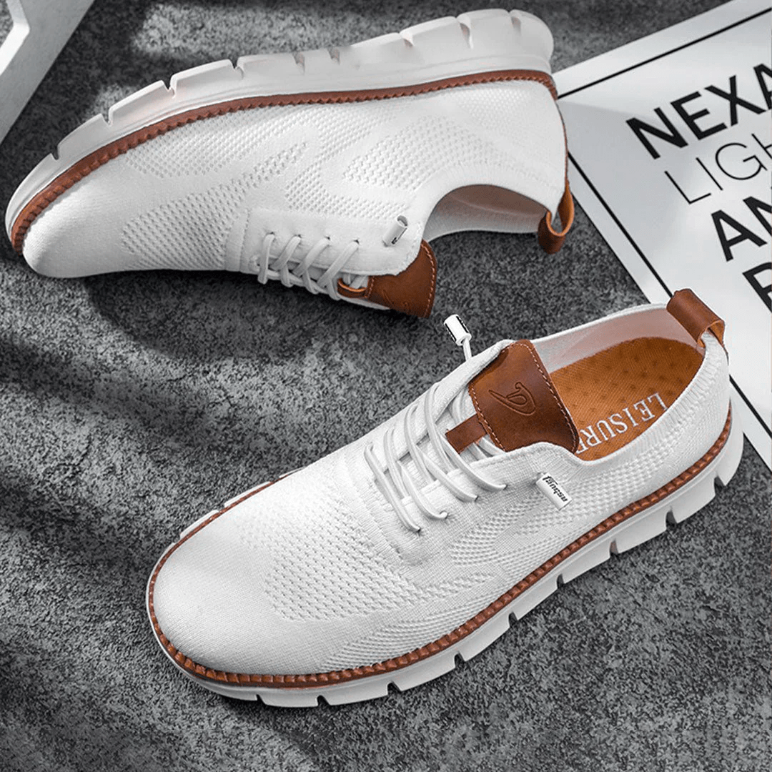 Wanderschuhe | Slip-On | Ergonomisch | Mesh-Sneaker | Herrenschuhe-HauteBerlin