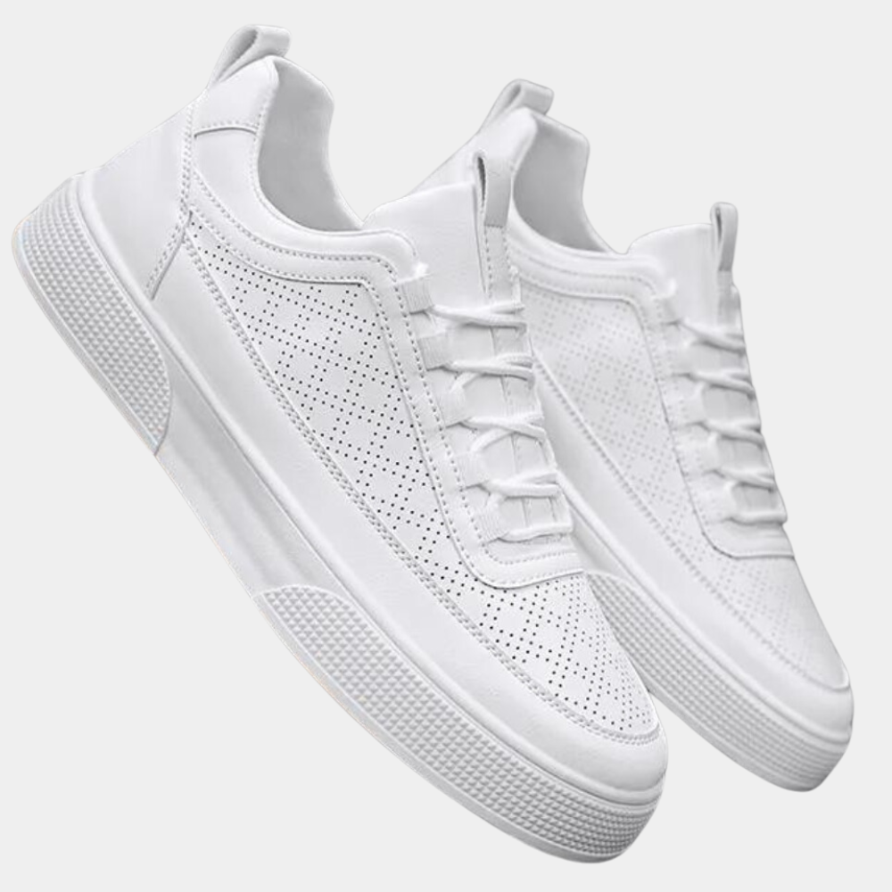 Weiße Sneakers - Leichte Slip-On Sneakers für Männer für den Sommer-HauteBerlin