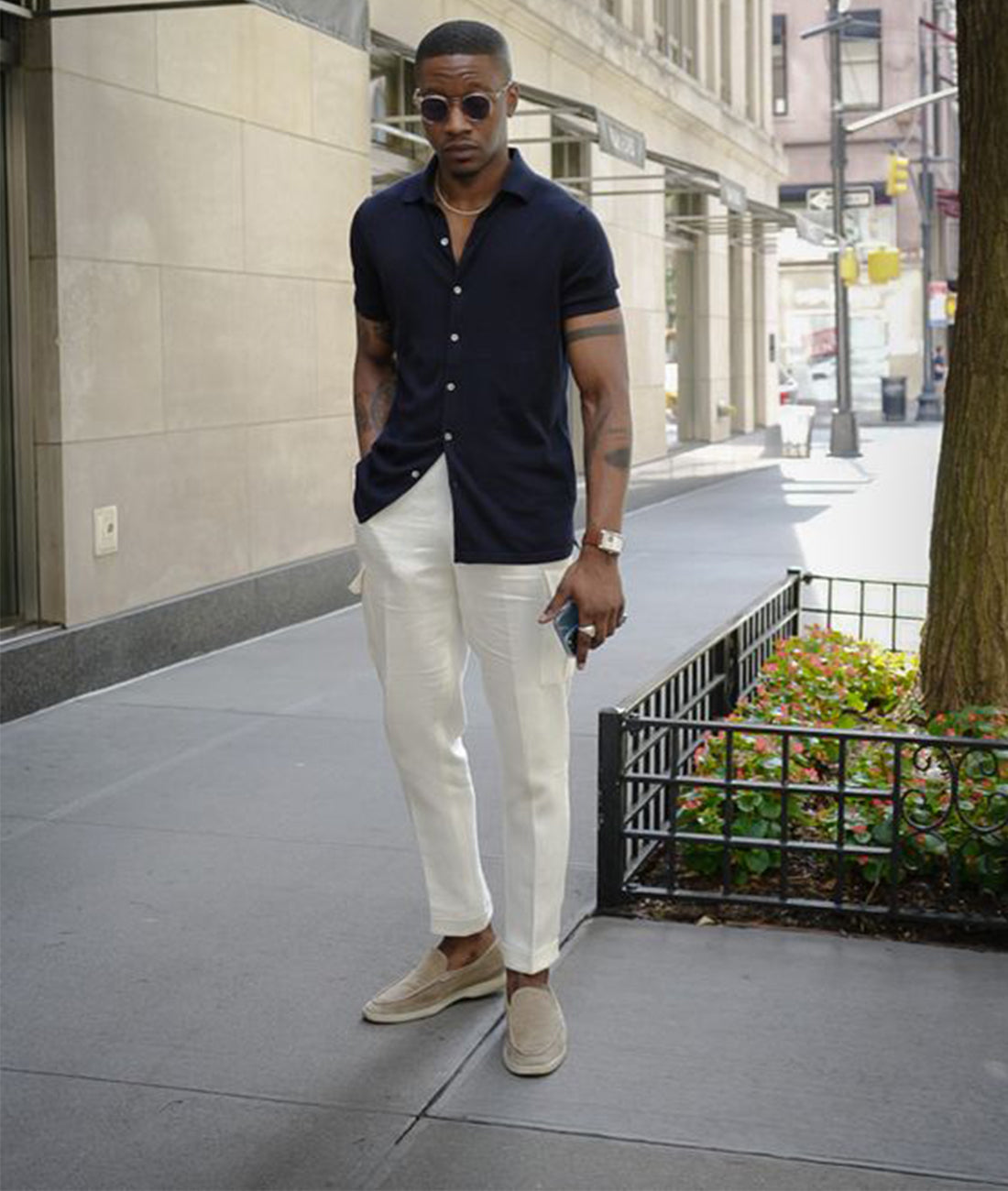 Wildleder-Loafer – Bequeme Slipper für Herren mit Gummisohle-Chaps Herrenmode