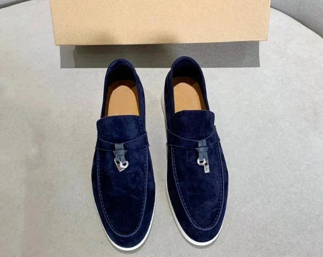 Wildleder-Loafers | Leder | Slip-On | Herren-Anzugschuhe | Loafers-HauteBerlin