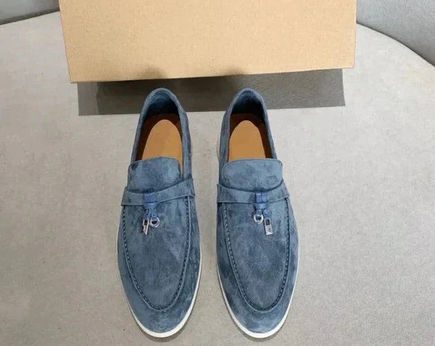 Wildleder-Loafers | Leder | Slip-On | Herren-Anzugschuhe | Loafers-HauteBerlin