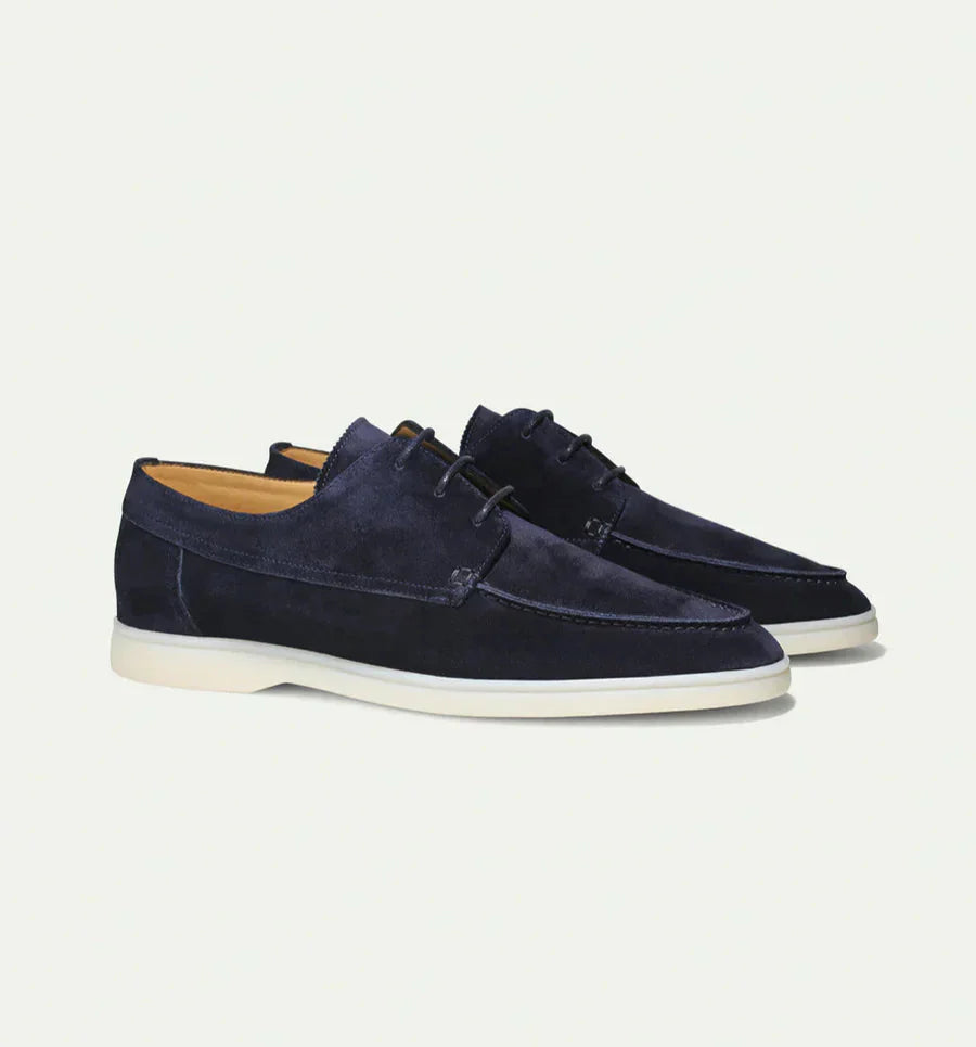 Wildleder-Loafers | Schnürschuhe | Wildlederschuhe | Anzugschuhe | Herren-Wildleder-Slipper-HauteBerlin