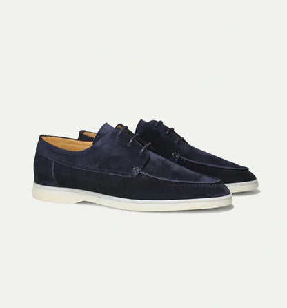 Wildleder-Loafers | Schnürschuhe | Wildlederschuhe | Anzugschuhe | Herren-Wildleder-Slipper-HauteBerlin