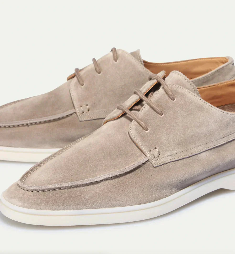 Wildleder-Loafers | Schnürschuhe | Wildlederschuhe | Anzugschuhe | Herren-Wildleder-Slipper-HauteBerlin