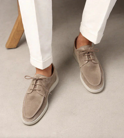 Wildleder-Loafers | Schnürschuhe | Wildlederschuhe | Anzugschuhe | Herren-Wildleder-Slipper-HauteBerlin