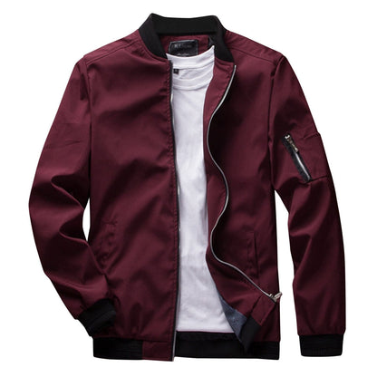 Winddichte Jacke – wasserdicht – Herbst – Bomberjacke – Herrenjacke-HauteBerlin