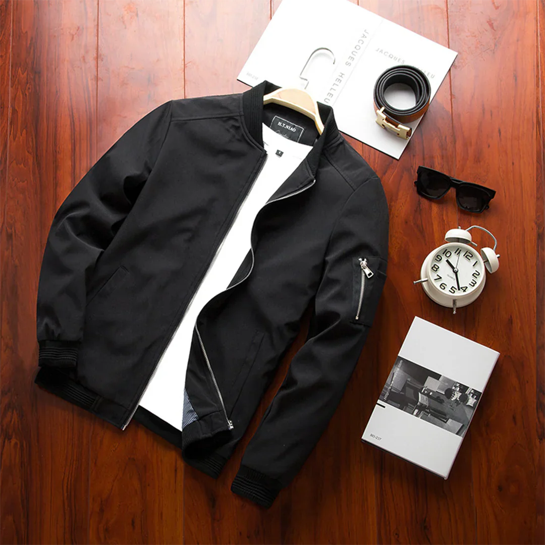 Winddichte Jacke – wasserdicht – Herbst – Bomberjacke – Herrenjacke-HauteBerlin