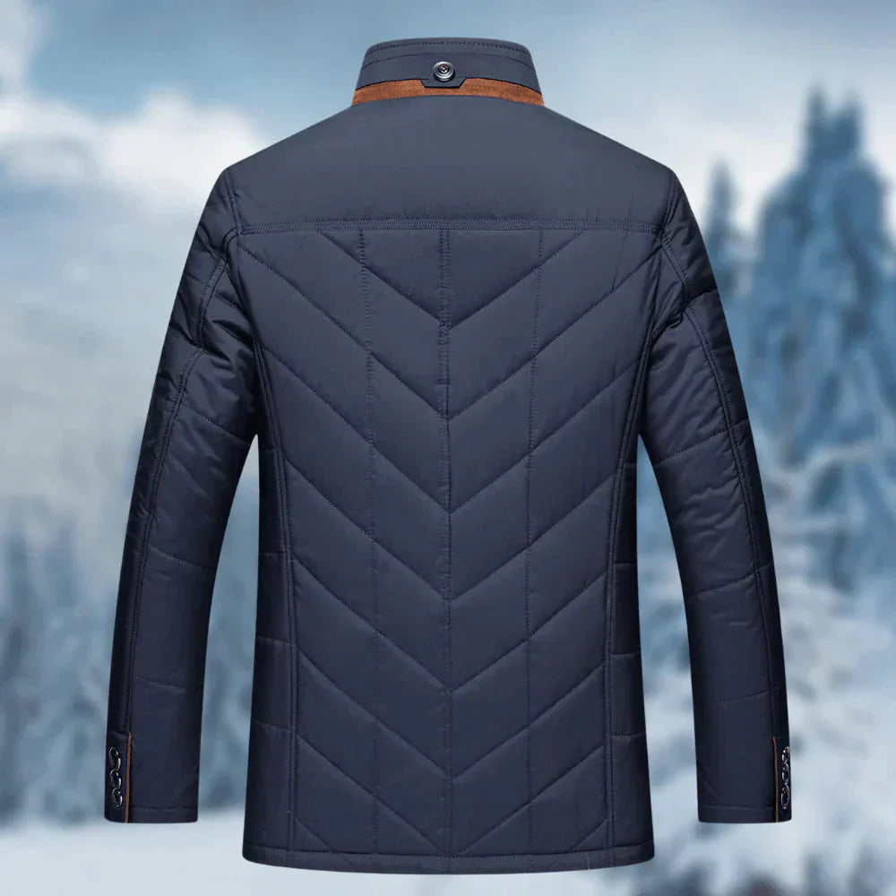 Winterjacke | Gefüttert | Reißverschluss | Daunenjacke | Herrenjacke-HauteBerlin