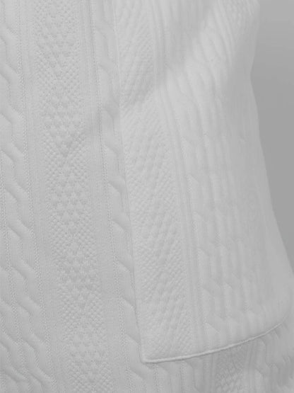 Zweiteiliges Set | Gestrickt | Kurzarm | Co-Ord Sets Männer | Herren Kurzsets-HauteBerlin