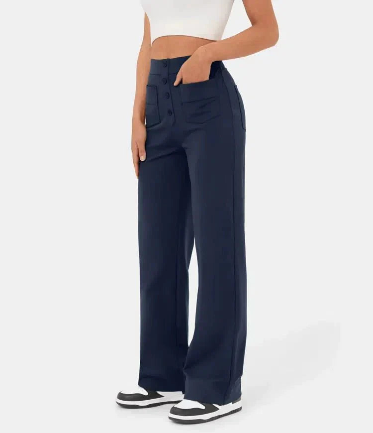 Fjorava – Gefütterte Damen Winterhose mit Lässigem Schnitt-Stil 4-S-HauteBerlin