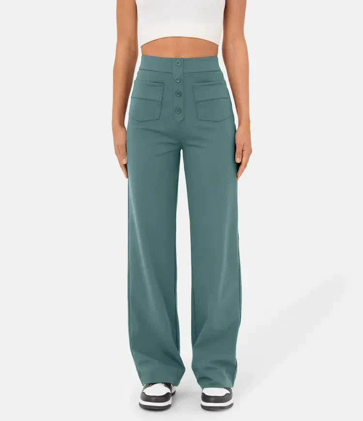 Nordessa – Damen Winterhose mit Fleecefutter – Lässig, Warm & Modisch-Stil 1-S-HauteBerlin