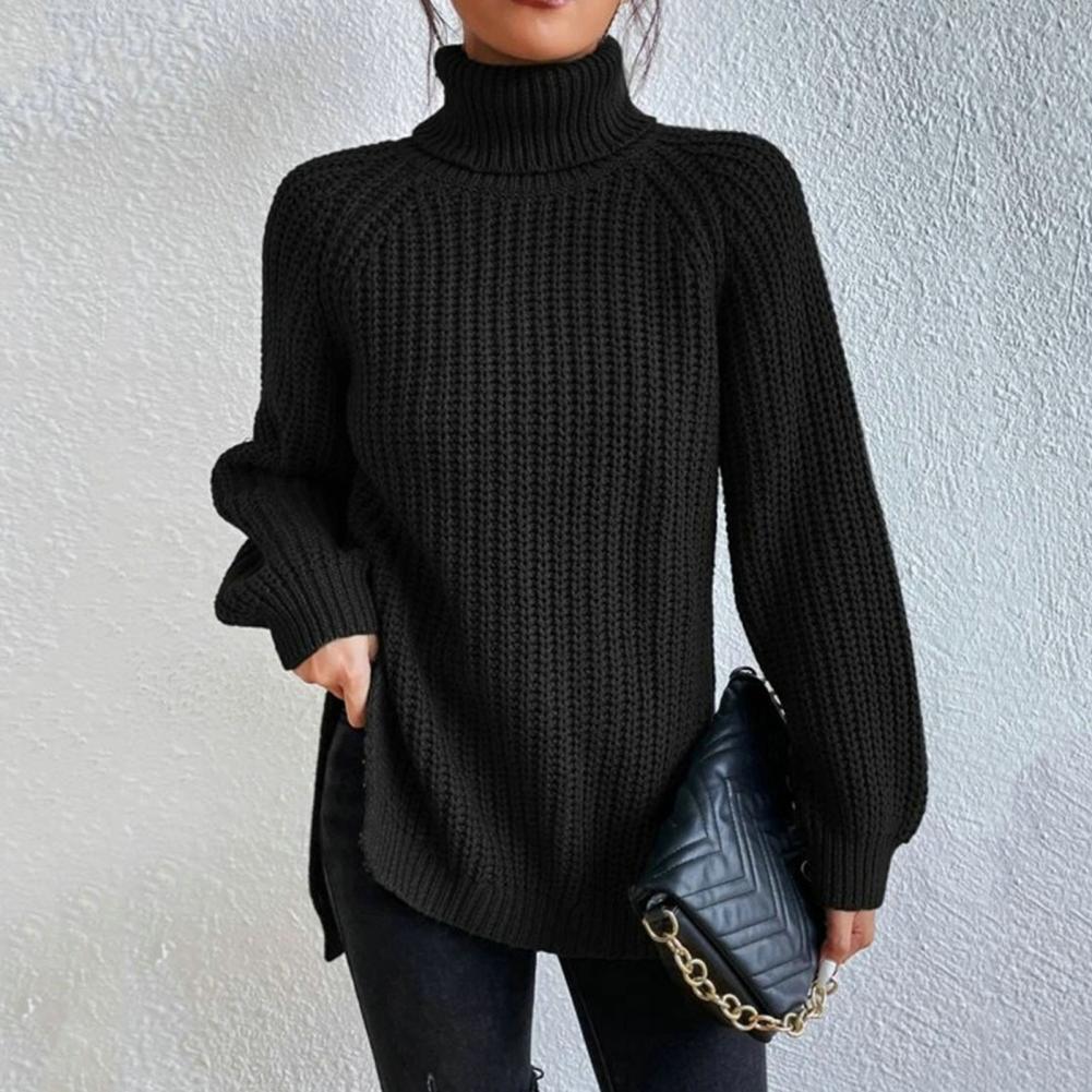 Velvèra – Klassischer Feinstrick-Rollkragenpullover für Damen-HauteBerlin