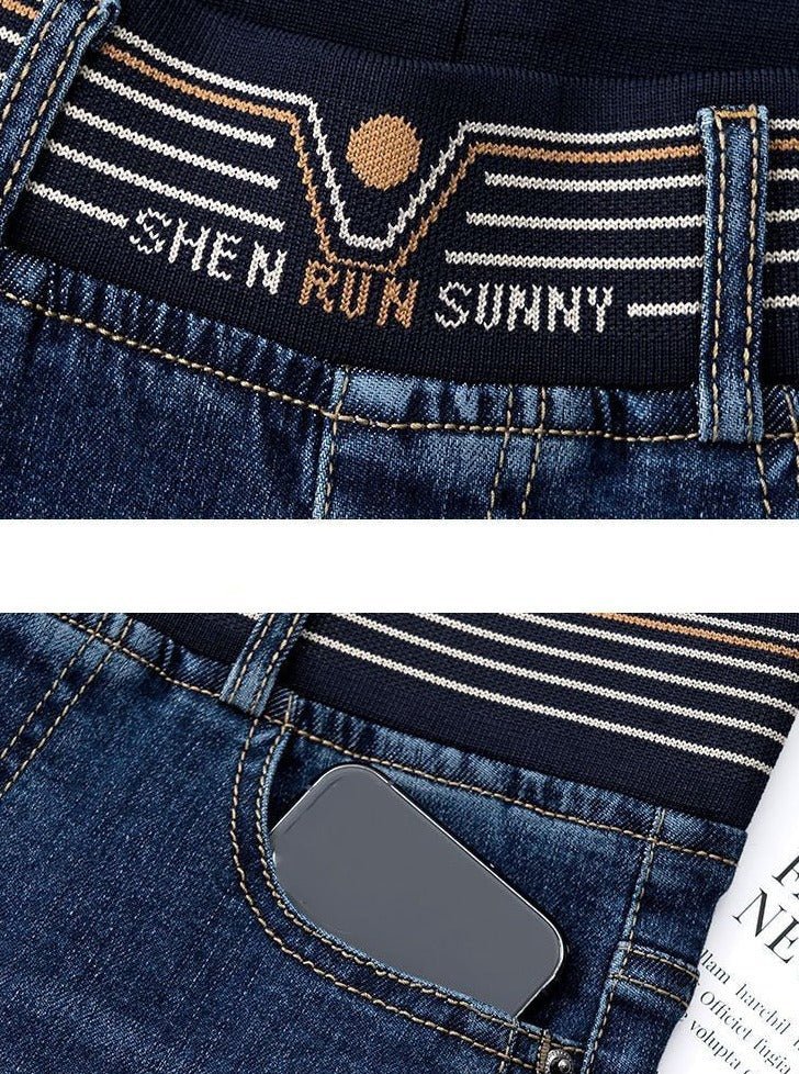 Vintessa – Damen Stretch-Jeans im Vintage-Look mit Hohem Bund-HauteBerlin