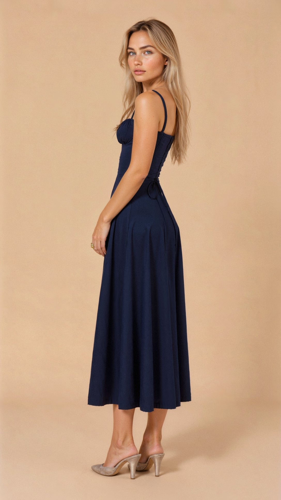 Vereluna – Figurbetontes Damen Korsett-Midikleid mit Elegantem Schnitt-HauteBerlin