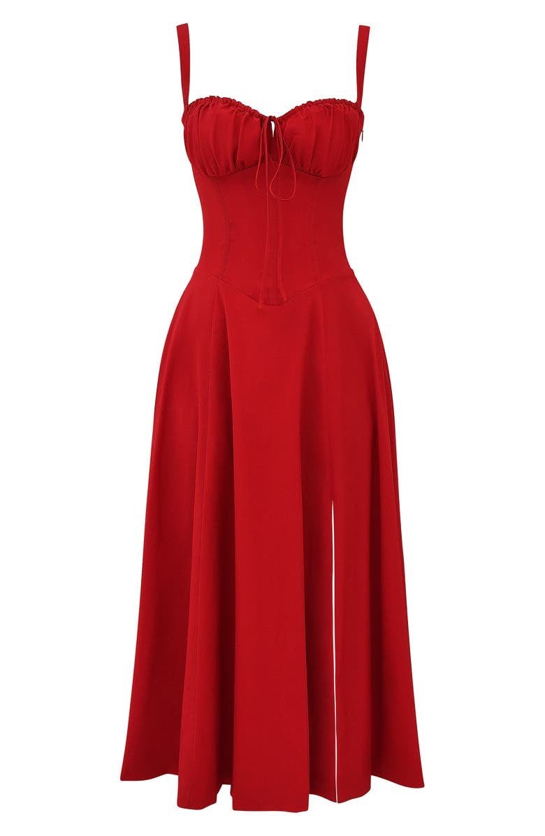 Vereluna – Figurbetontes Damen Korsett-Midikleid mit Elegantem Schnitt-HauteBerlin