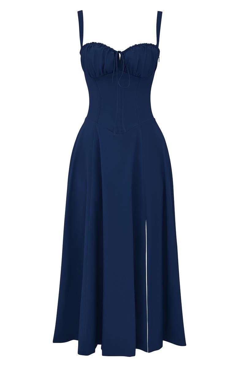 Vereluna – Figurbetontes Damen Korsett-Midikleid mit Elegantem Schnitt-HauteBerlin