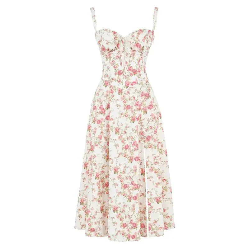 Vereluna – Figurbetontes Damen Korsett-Midikleid mit Elegantem Schnitt-HauteBerlin