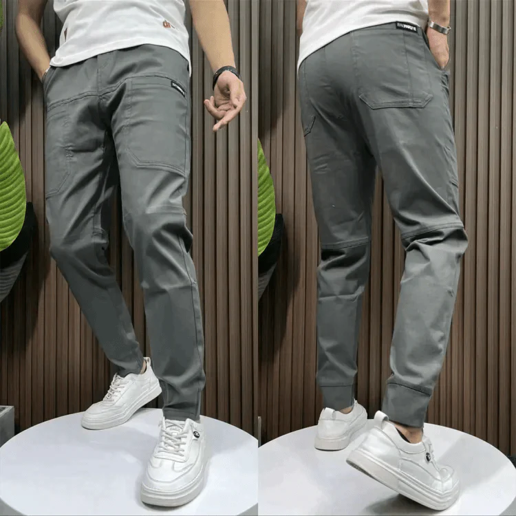 Movessa – Stretch-Hose für Herren-Grau-29-HauteBerlin
