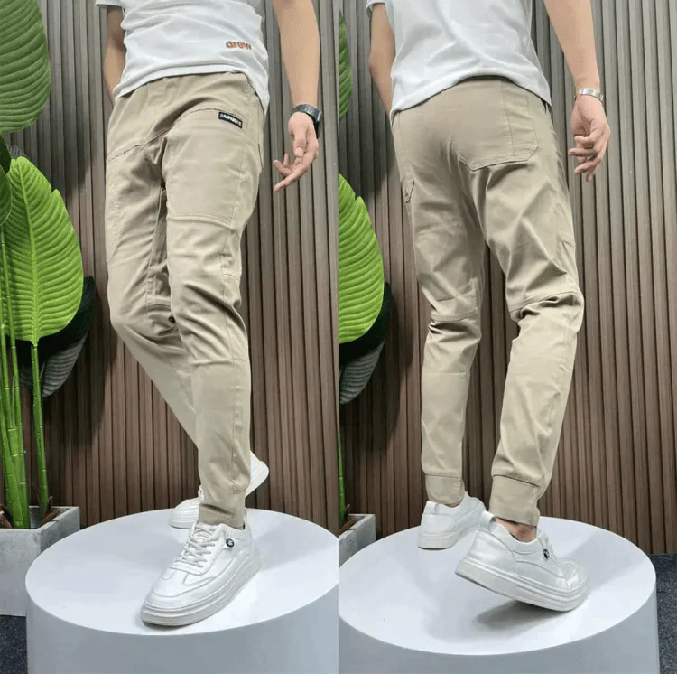 Movessa – Stretch-Hose für Herren-Beige-29-HauteBerlin