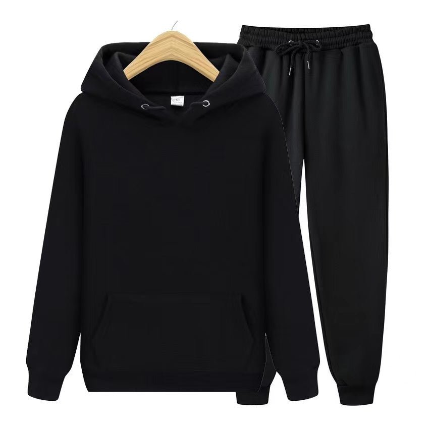 Strionyx – Herren Trainingsanzug Set mit Hoodie & Jogginghose-Schwarz-S-HauteBerlin